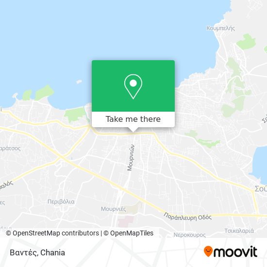 Βαντές map
