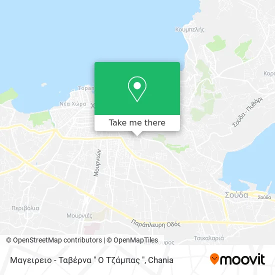 Μαγειρειο - Ταβέρνα " Ο Τζάμπας " map