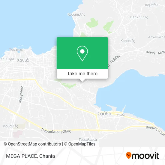MEGA PLACE map