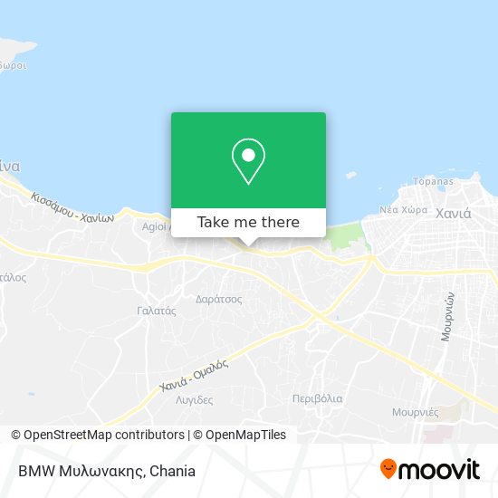 BMW Μυλωνακης map