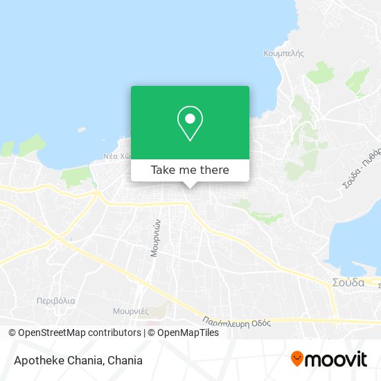 Apotheke Chania map