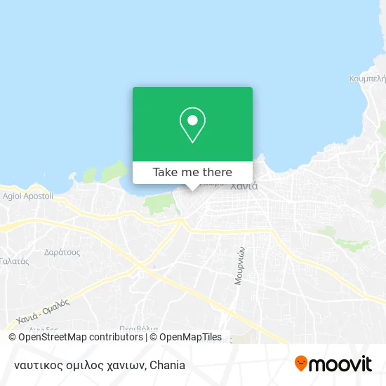 ναυτικος ομιλος χανιων map