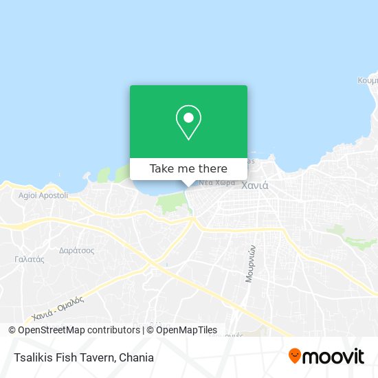 Tsalikis Fish Tavern map