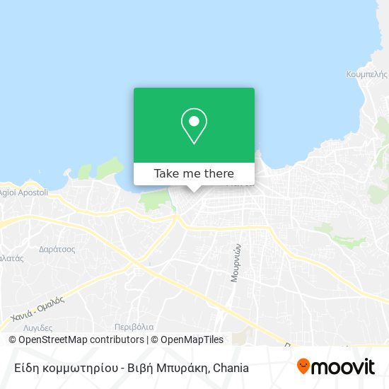Είδη κομμωτηρίου - Βιβή Μπυράκη map
