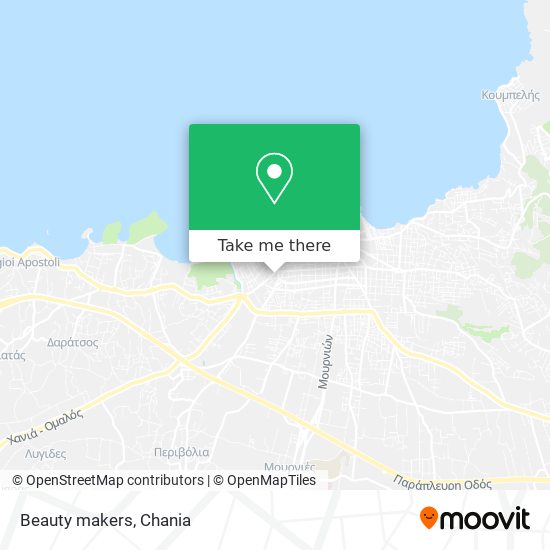 Beauty makers map