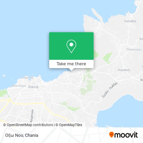Οξω Νου map