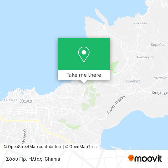 Σόδυ Πρ. Ηλίας map