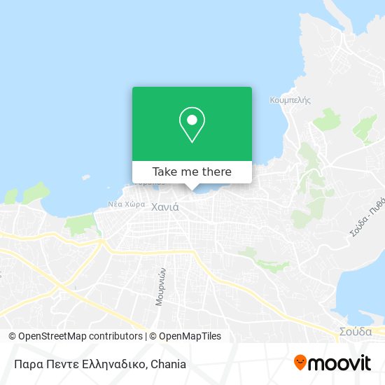Παρα Πεντε Ελληναδικο map