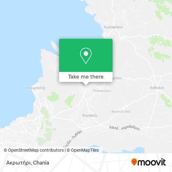 Ακρωτήρι map