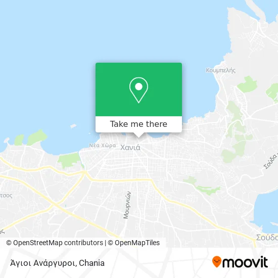 Άγιοι Ανάργυροι map