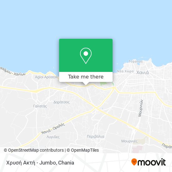Χρυσή Ακτή - Jumbo map