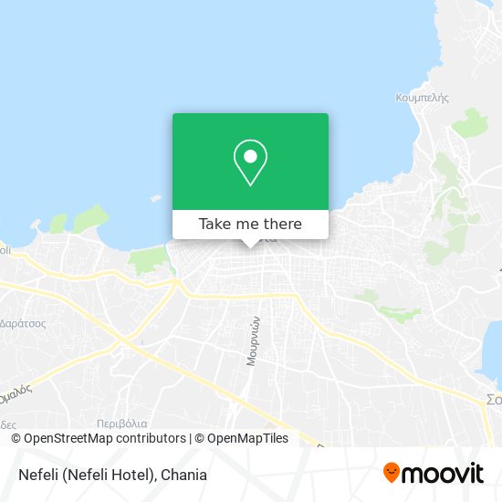 Nefeli (Nefeli Hotel) map