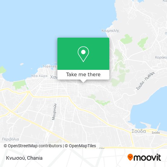 Κνωσού map
