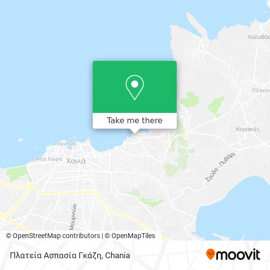Πλατεία Ασπασία Γκάζη map