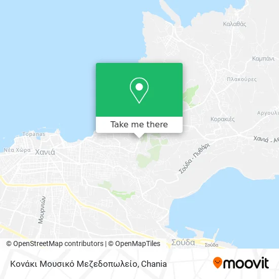 Κονάκι Μουσικό Μεζεδοπωλείο map