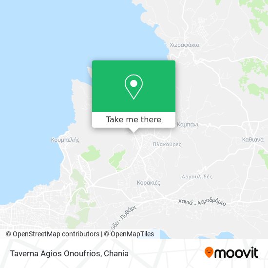 Taverna Agios Onoufrios map