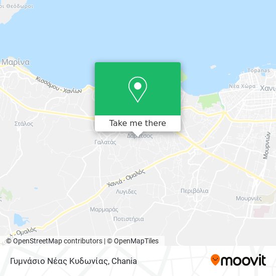 Γυμνάσιο Νέας Κυδωνίας map