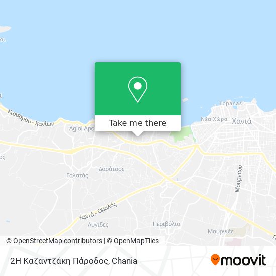 2Η Καζαντζάκη Πάροδος map