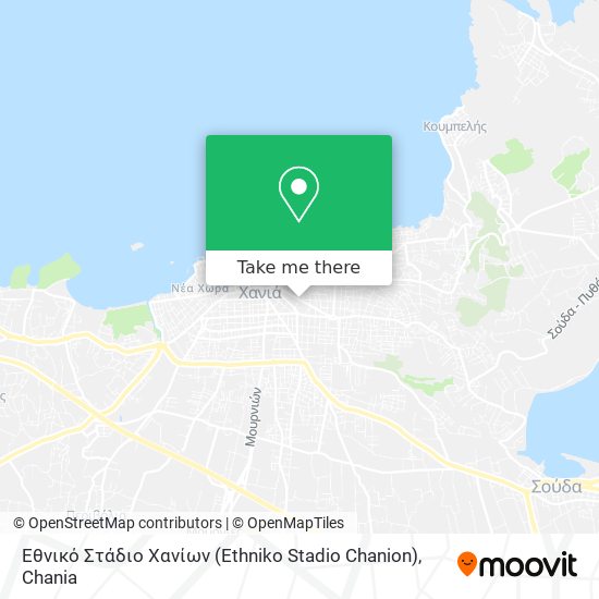 Εθνικό Στάδιο Χανίων (Ethniko Stadio Chanion) map