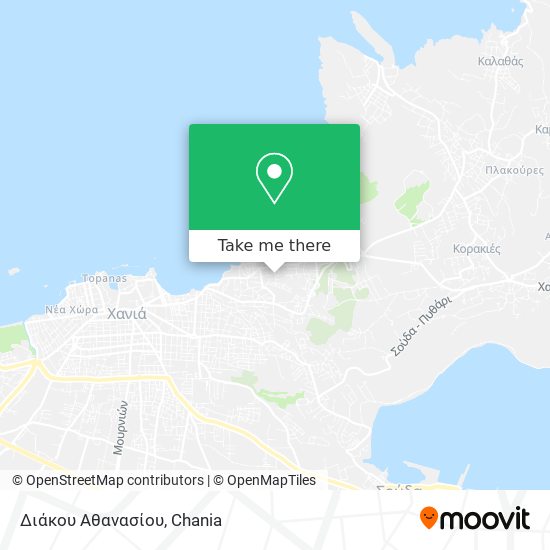 Διάκου Αθανασίου map