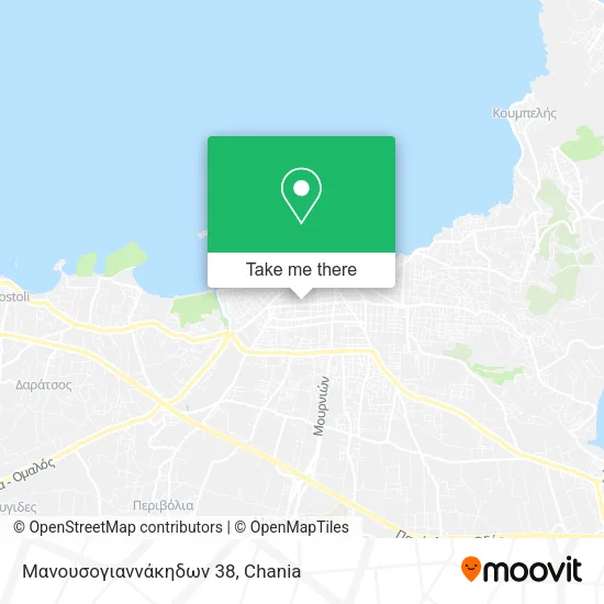 Μανουσογιαννάκηδων 38 map