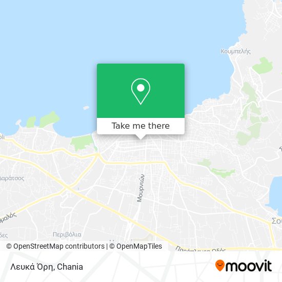 Λευκά Όρη map