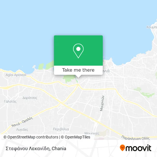 Στεφάνου Λεκανίδη map