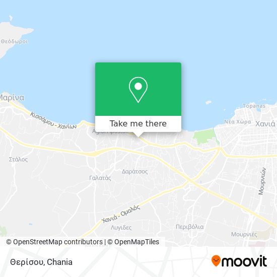 Θερίσου map