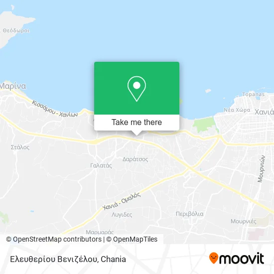 Ελευθερίου Βενιζέλου map