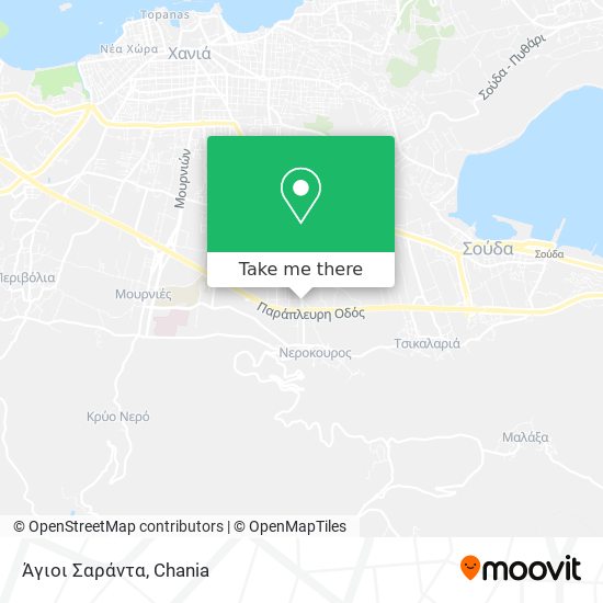 Άγιοι Σαράντα map