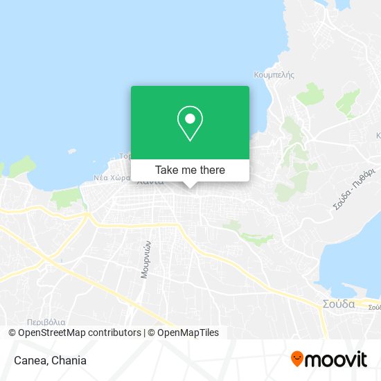 Canea map
