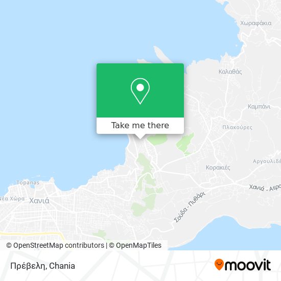 Πρέβελη map