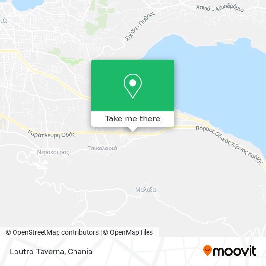 Loutro Taverna map