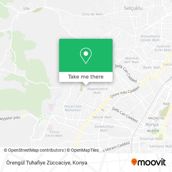 Örengül Tuhafiye Züccaciye map