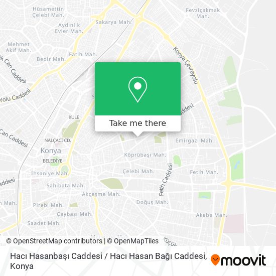 Hacı Hasanbaşı Caddesi / Hacı Hasan Bağı Caddesi map