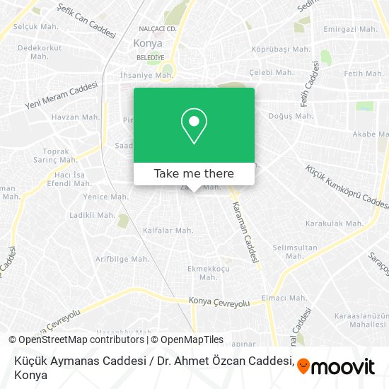 Küçük Aymanas Caddesi / Dr. Ahmet Özcan Caddesi map