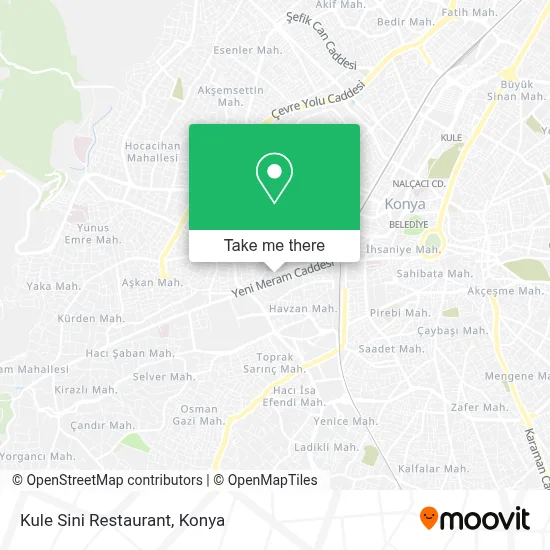 Kule Sini Restaurant map