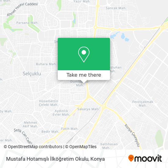 Mustafa Hotamışlı İlköğretim Okulu map