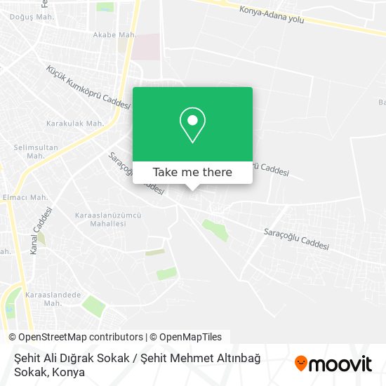 Şehit Ali Dığrak Sokak / Şehit Mehmet Altınbağ Sokak map