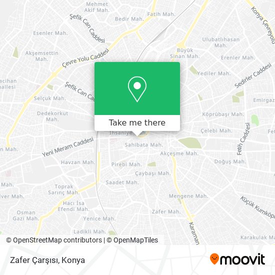 Zafer Çarşısı map