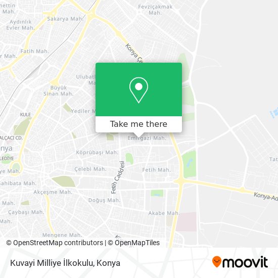 Kuvayi Milliye İlkokulu map