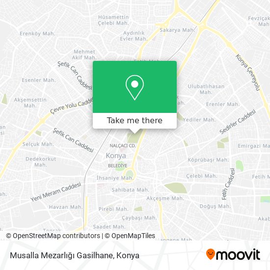 Musalla Mezarlığı Gasilhane map