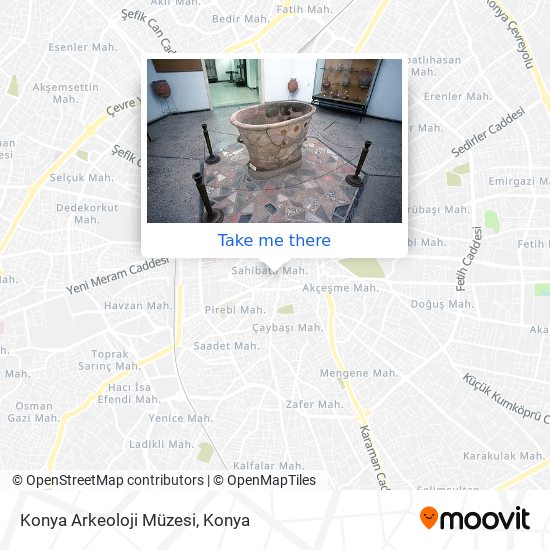 Konya Arkeoloji Müzesi map