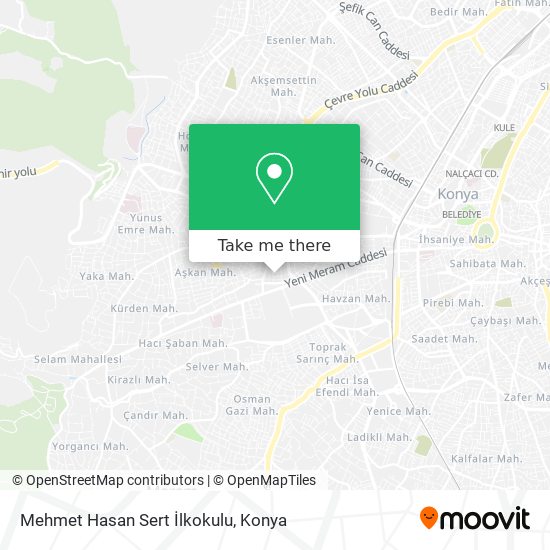 Mehmet Hasan Sert İlkokulu map