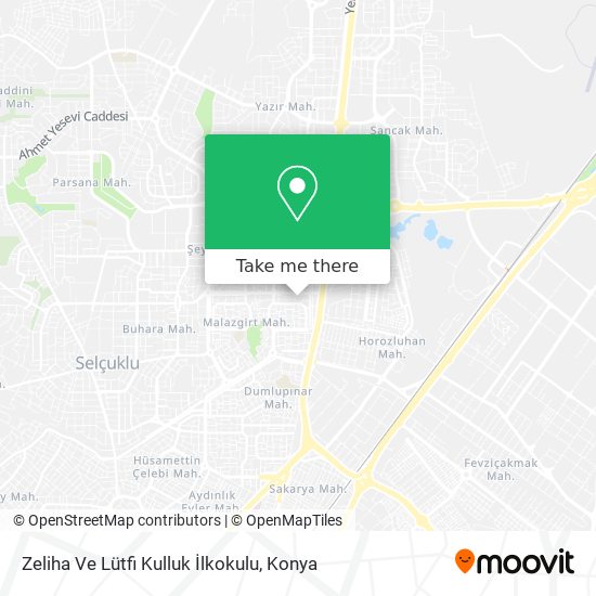 Zeliha Ve Lütfi Kulluk İlkokulu map