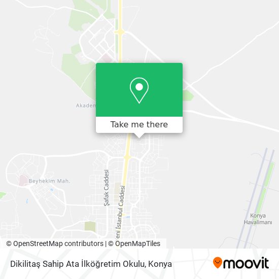 Dikilitaş Sahip Ata İlköğretim Okulu map