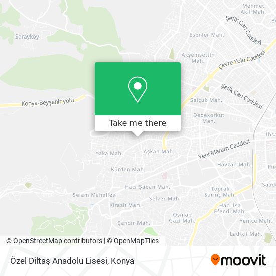 Özel Diltaş Anadolu Lisesi map