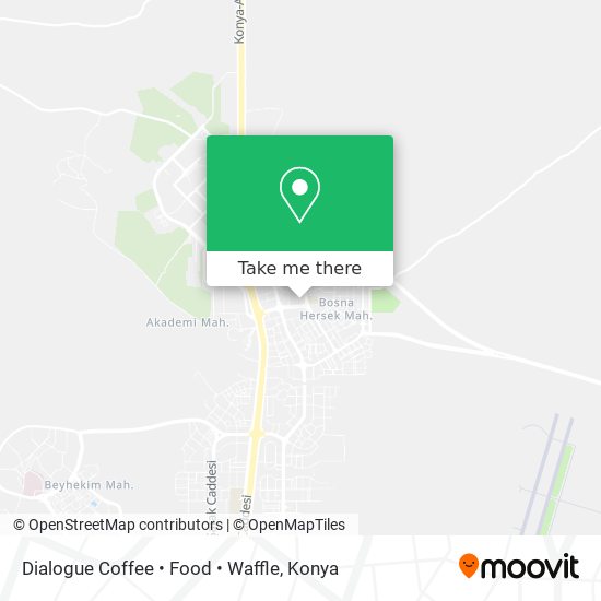 Dialogue Coffee • Food • Waffle map