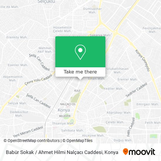 Babür Sokak / Ahmet Hilmi Nalçacı Caddesi map