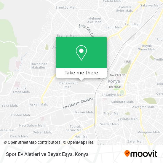 Spot Ev Aletleri ve Beyaz Eşya map